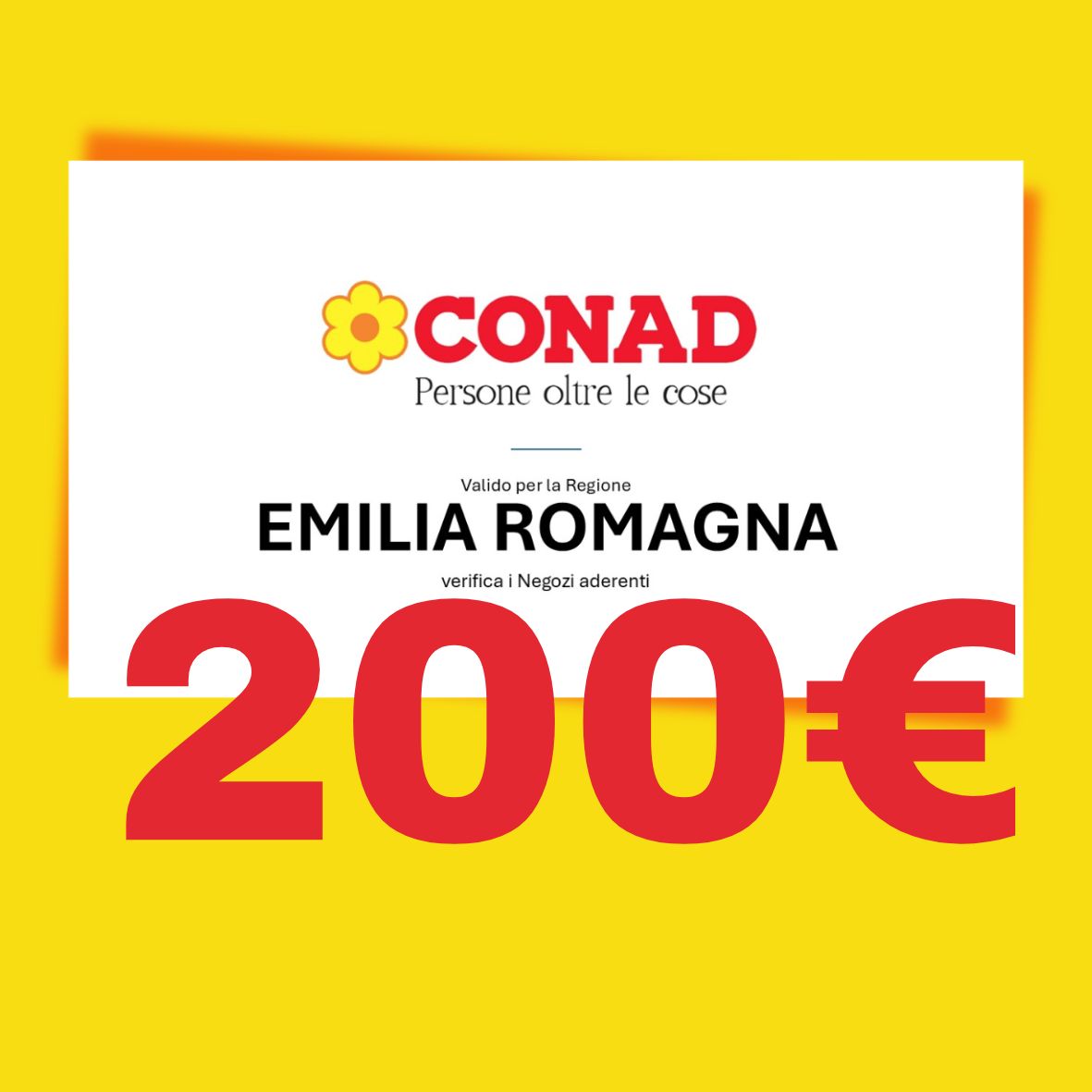 Buono Spesa CONAD Emilia Romagna - 200€